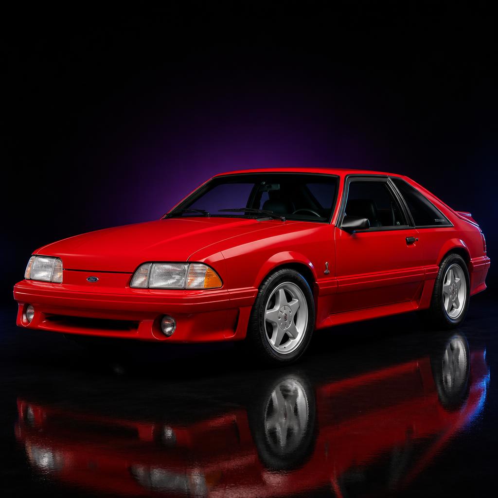90's era muscle car