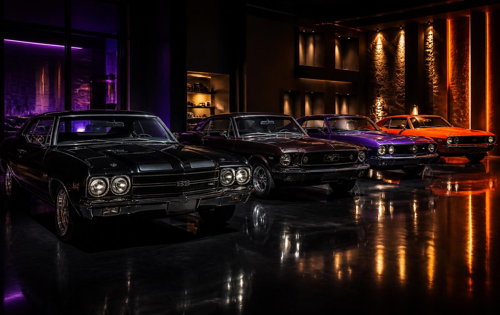 MAMC showroom at golden hour
